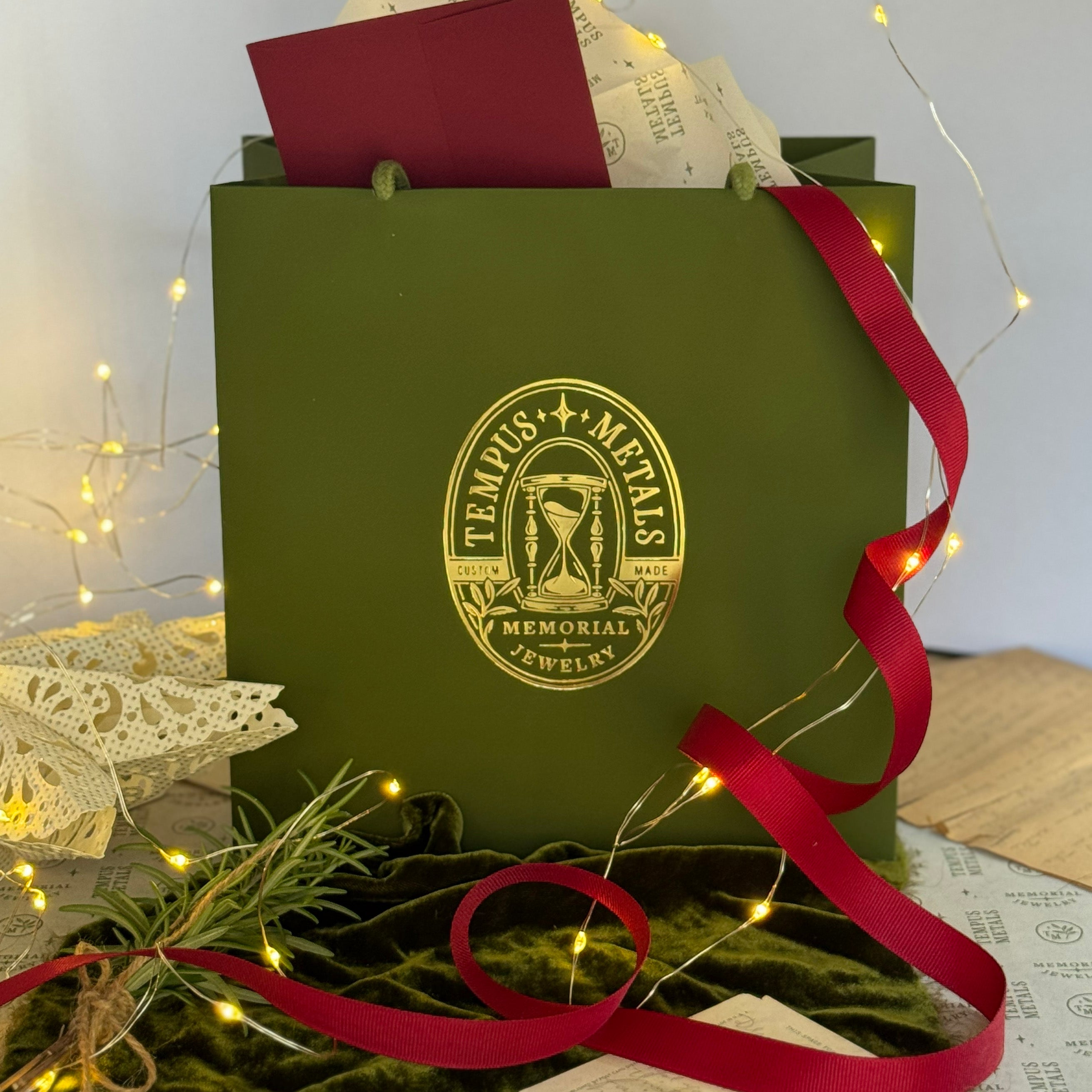 Gift Card Gift Certificate with Gift Bag