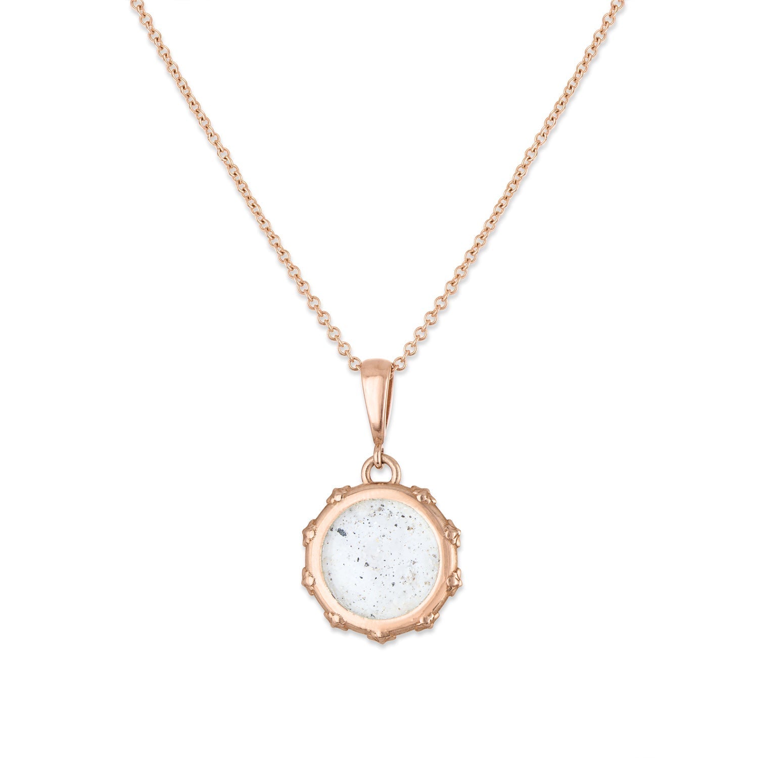 Necklace Rosette Cremation Pendant