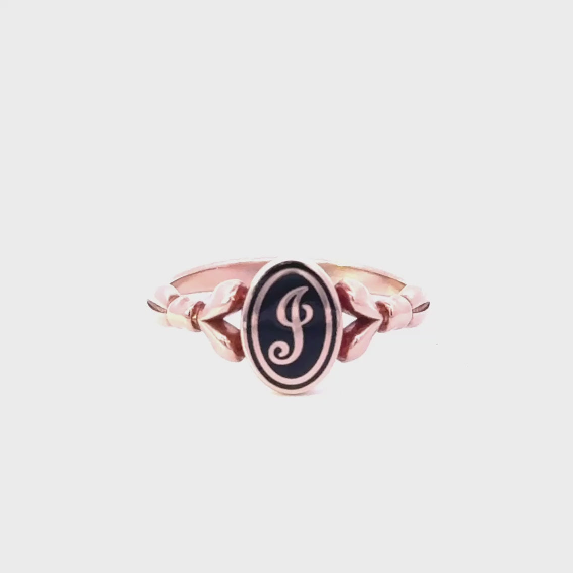 Petite Oval Signet Ring