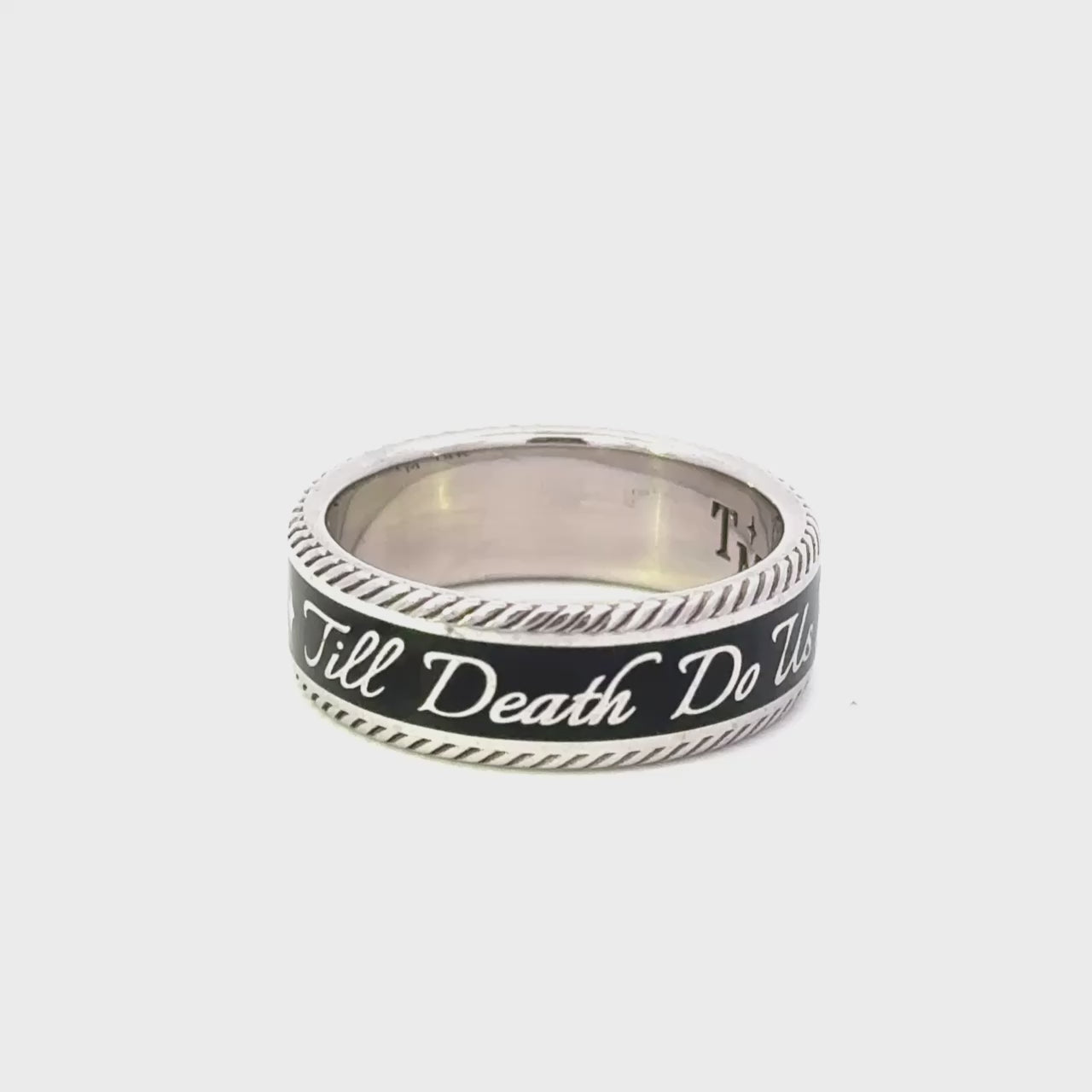 Wide Till Death Do Us Part Ring