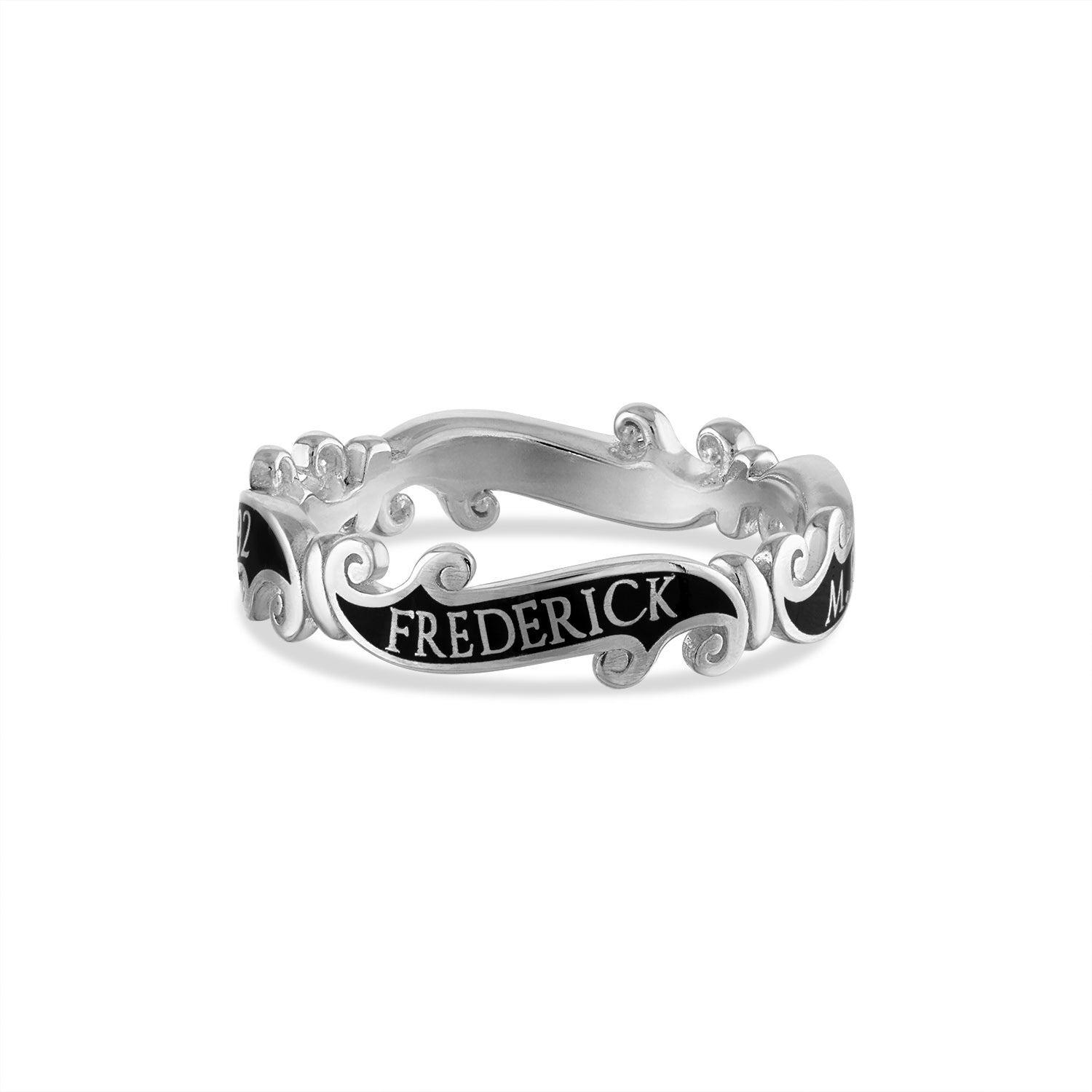 Ring Gold Ribbon Memorial Ring