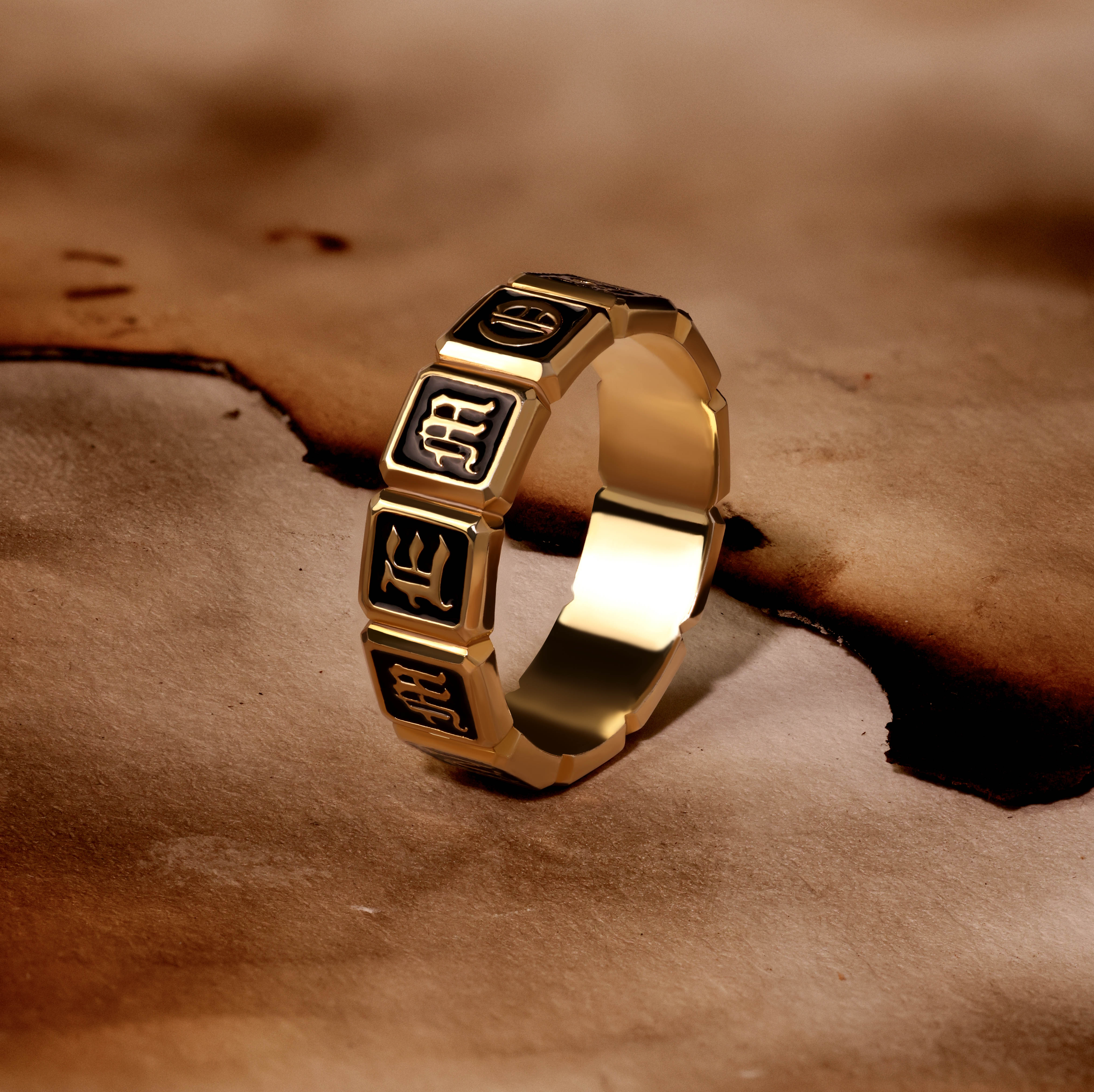 Ring Gothic Memory Ring