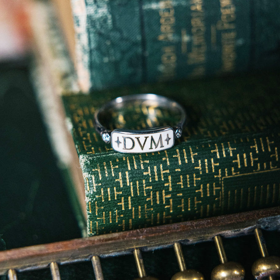 Ring Monogram Memorial Ring