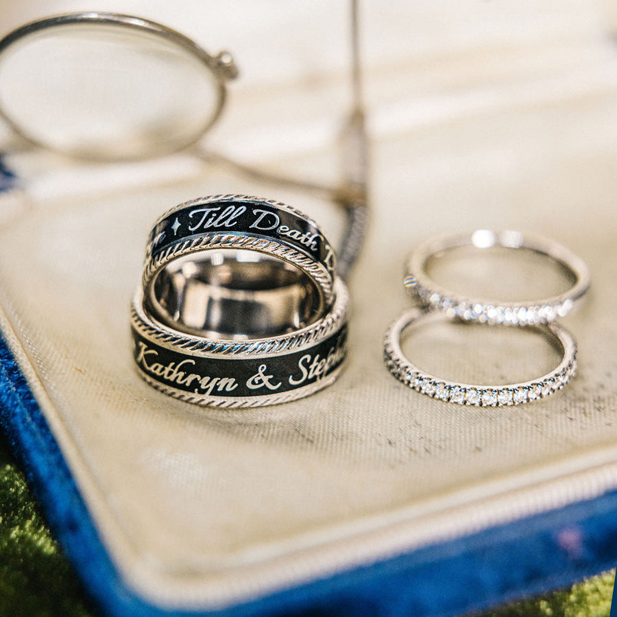 Ring Narrow Till Death Do Us Part Ring