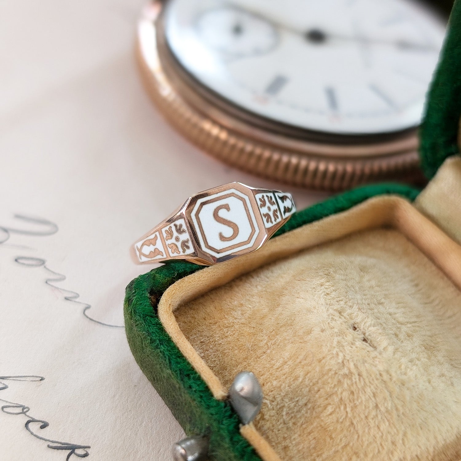 Ring Petite Octagonal Signet Ring