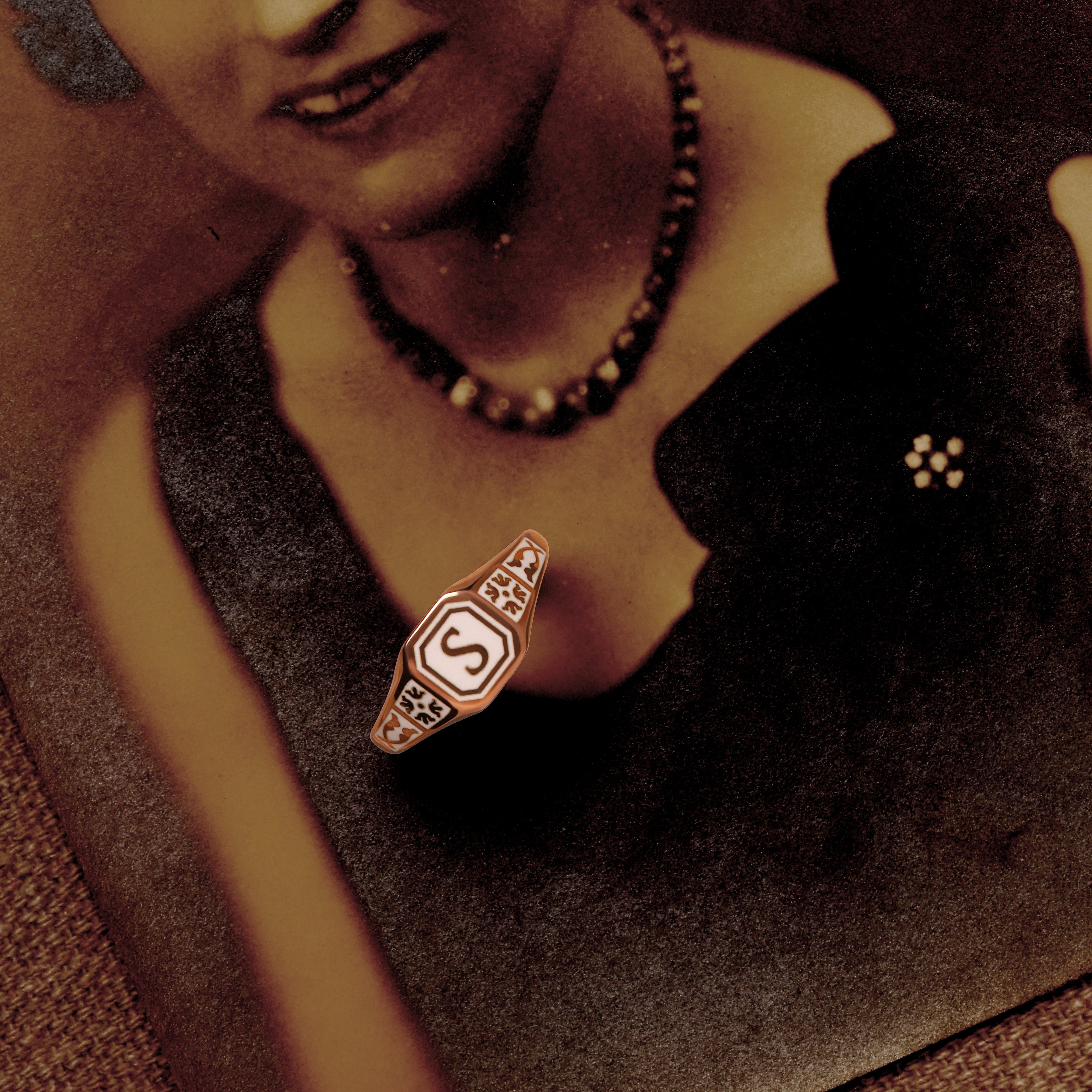 Ring Petite Octagonal Signet Ring