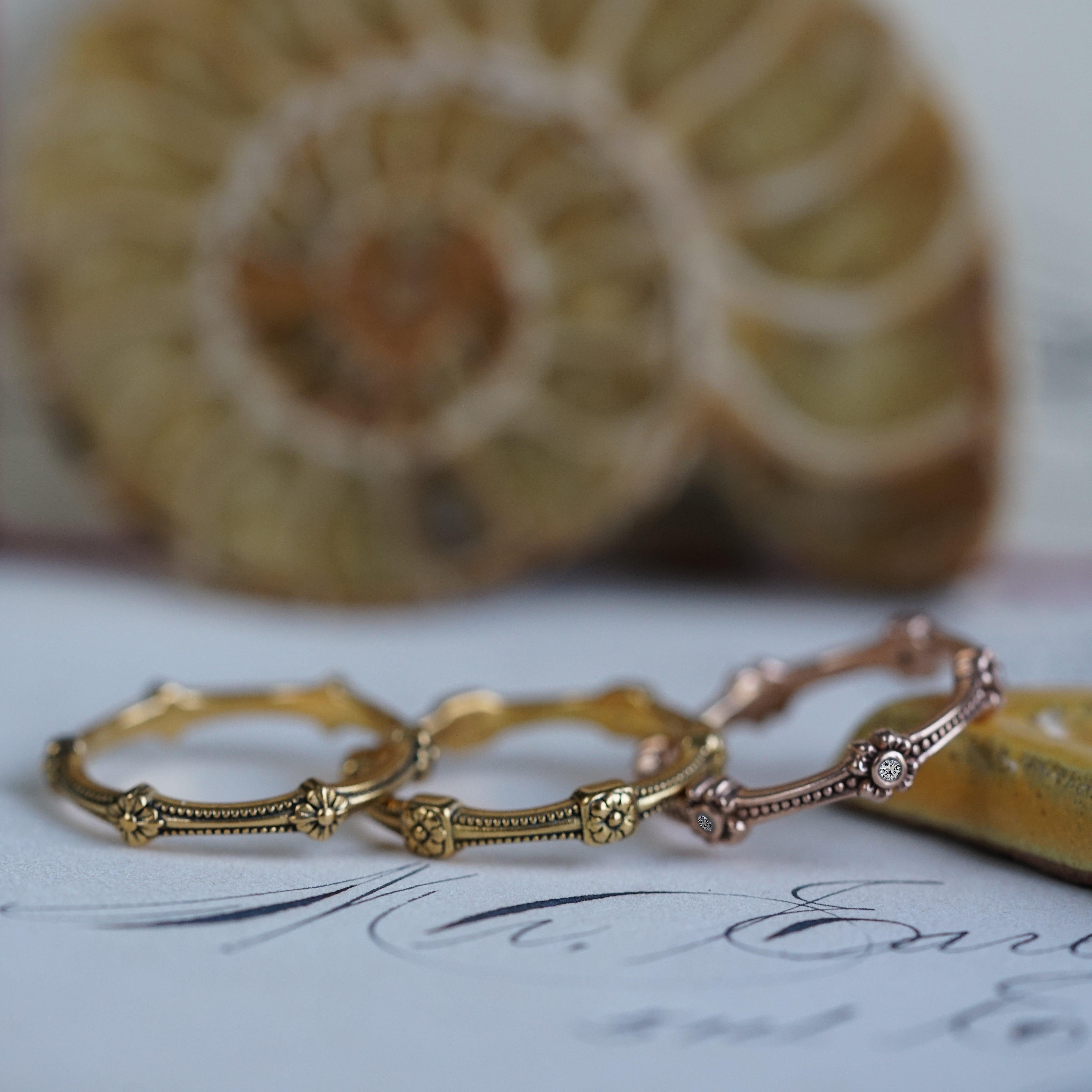 Ring Primrose Diamond Stackable Ring