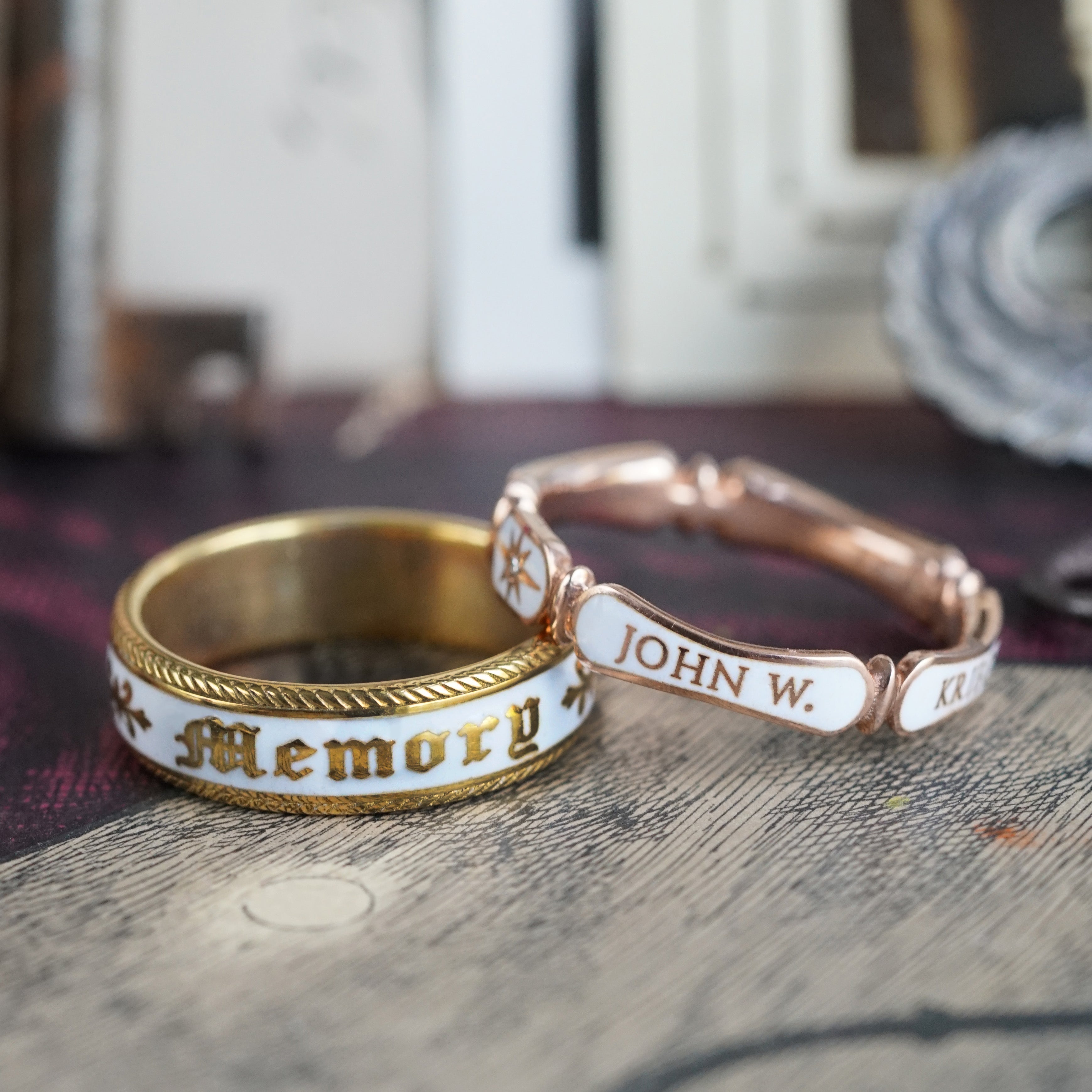 Ring Tapered Star Diamond Band