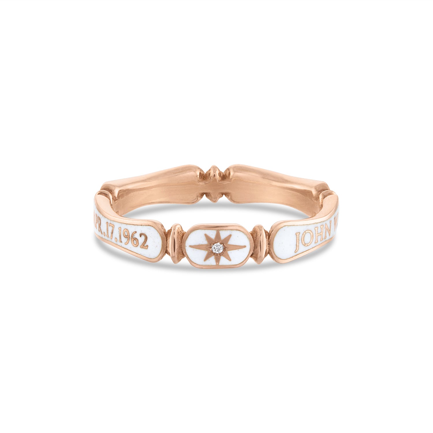 Ring Tapered Star Diamond Ring