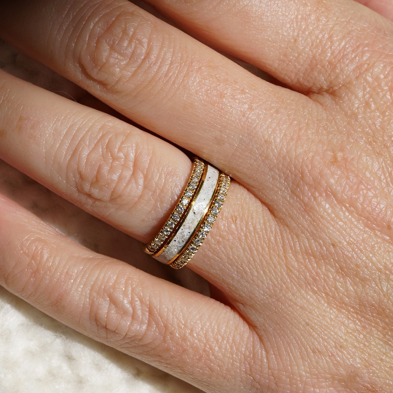 Ring Thin Traditional Cremation Ring