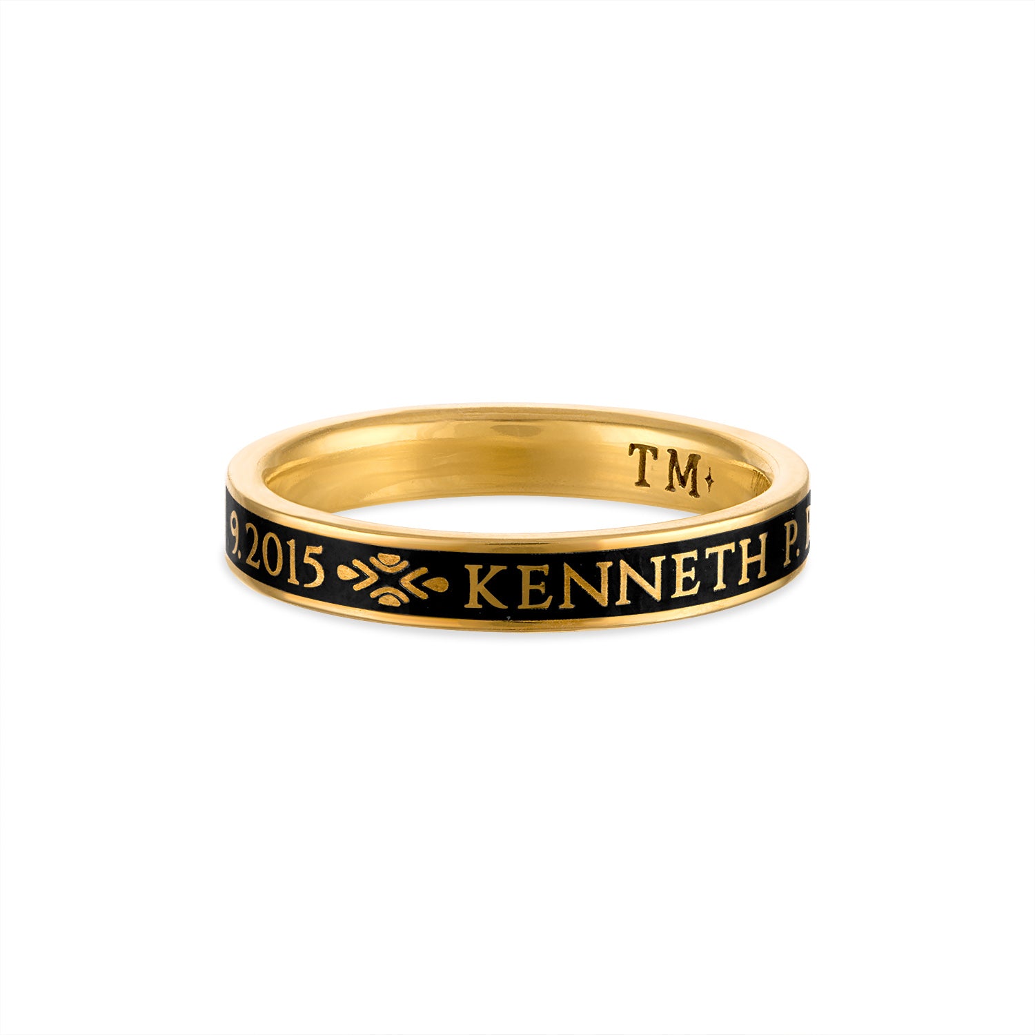 Ring Thin Traditional Memorial Ring
