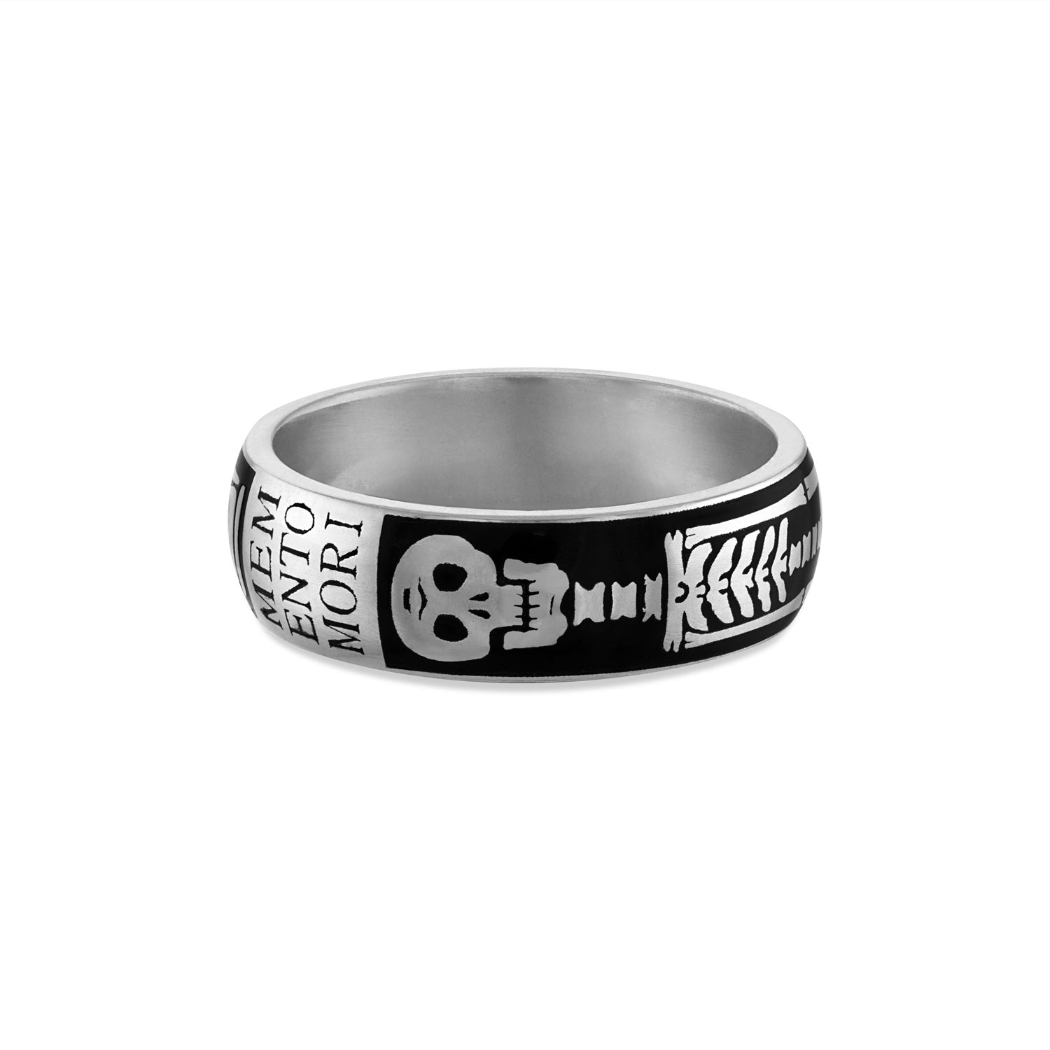 Ring Wide Gold Skeleton Ring