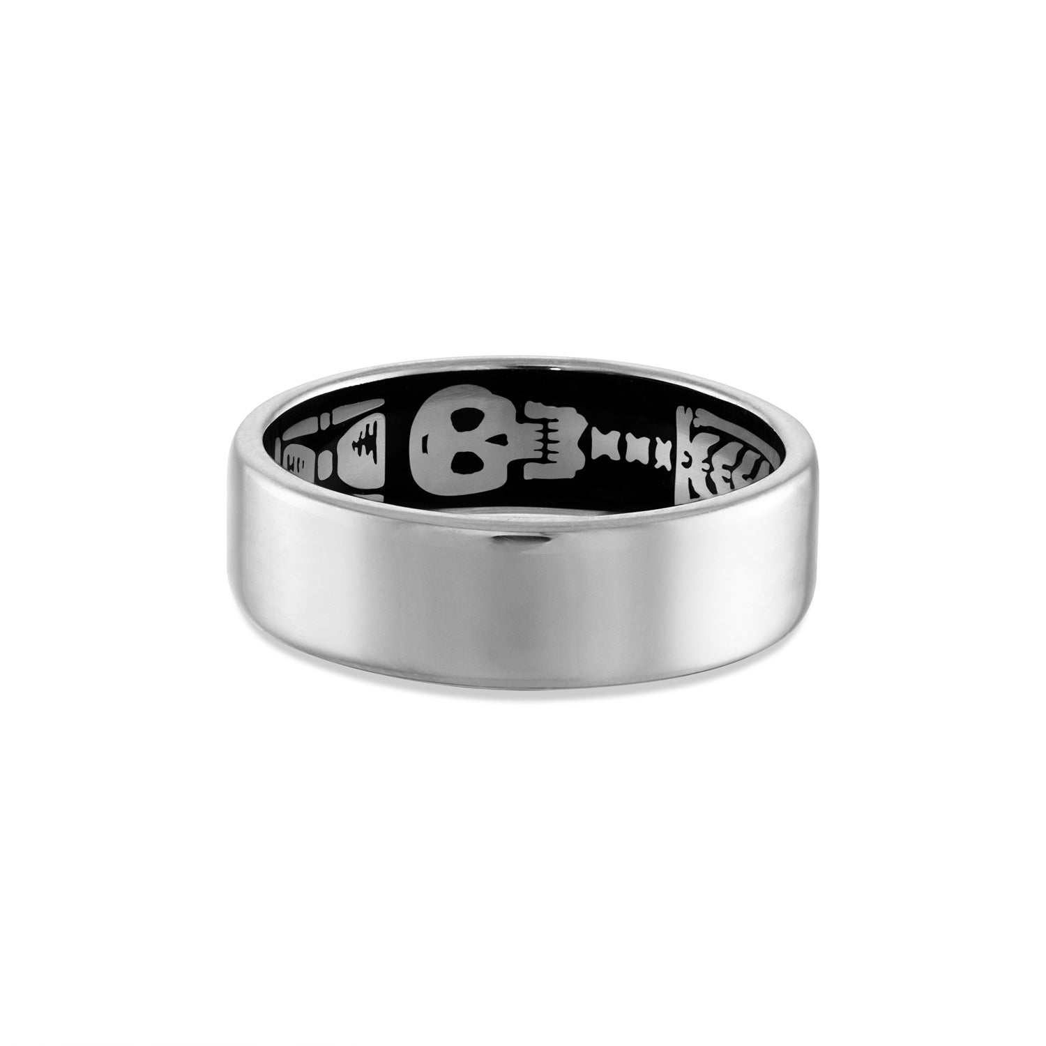 Ring Wide Interior Skeleton Ring