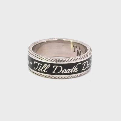His and Hers Gothic Wedding Band