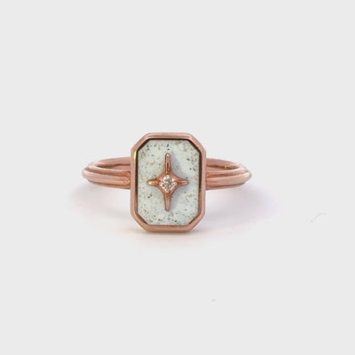 Constellation Mourning Ring