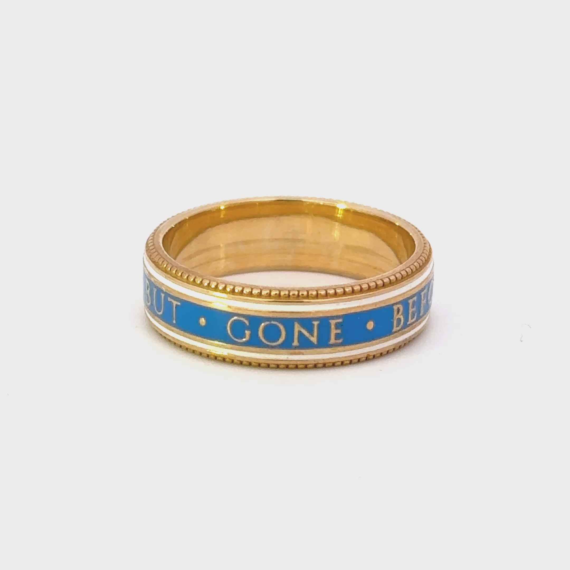 Not Lost but Gone Before Enamel Band
