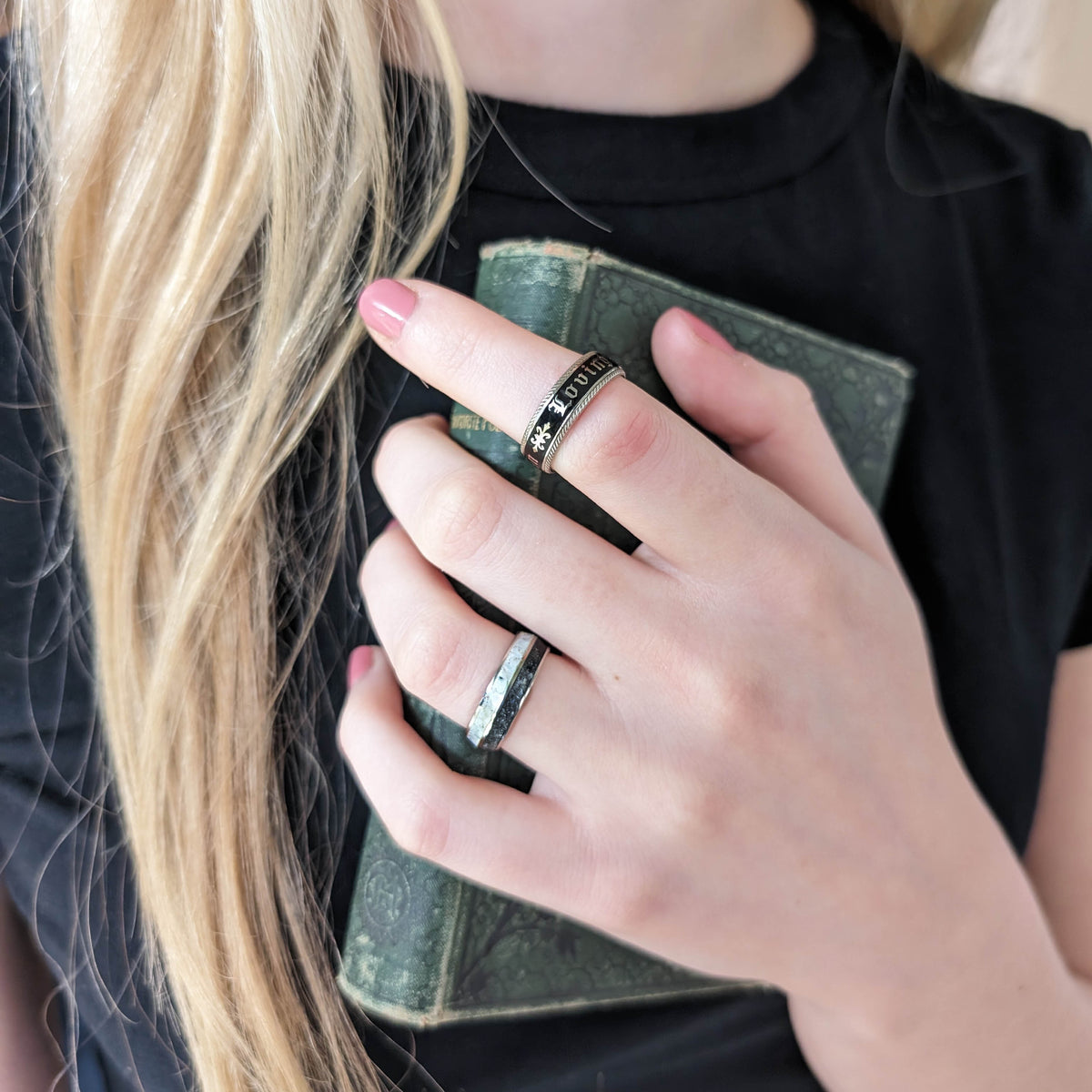 Ring Double Row Cremation Ring