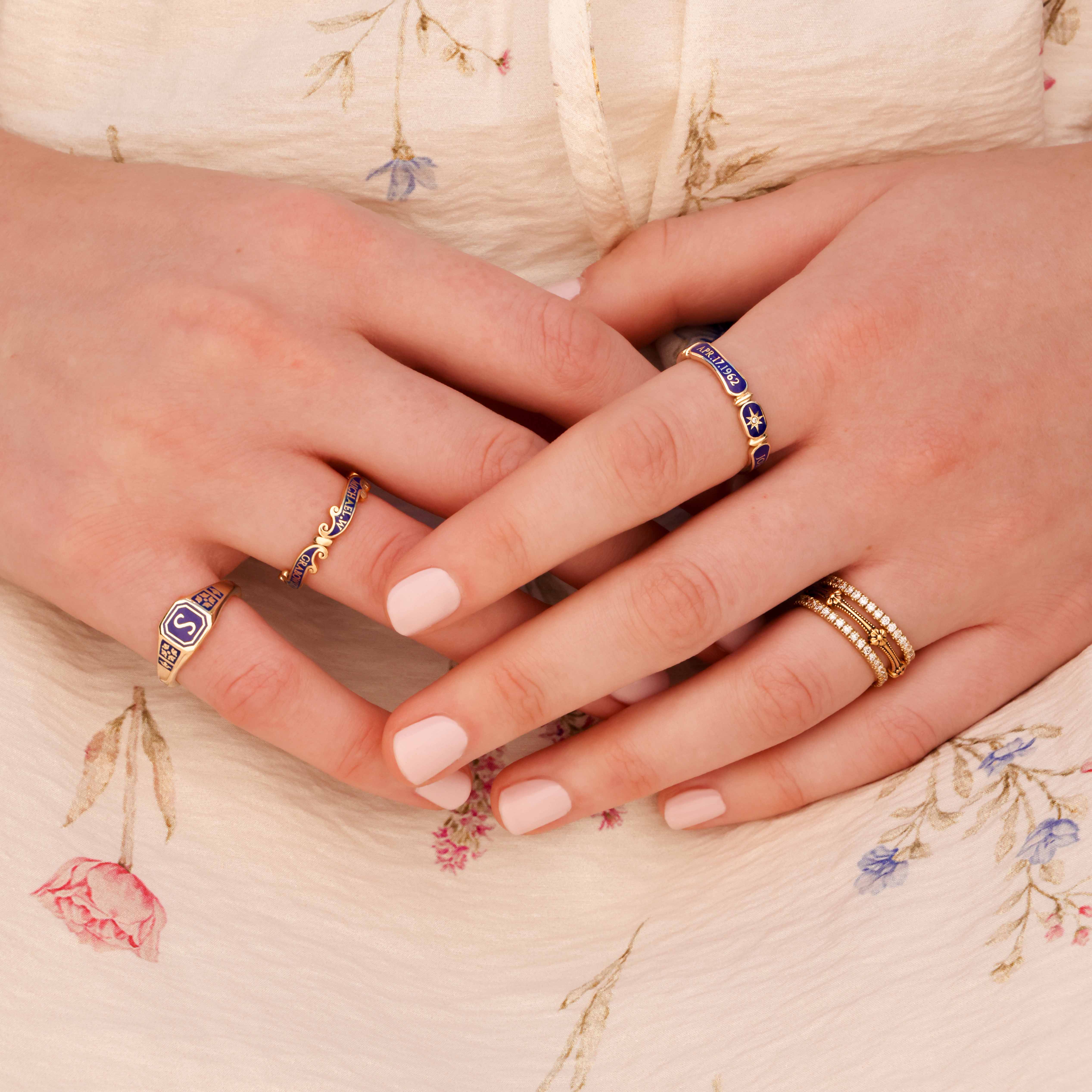 Ring Petite Octagonal Signet Ring